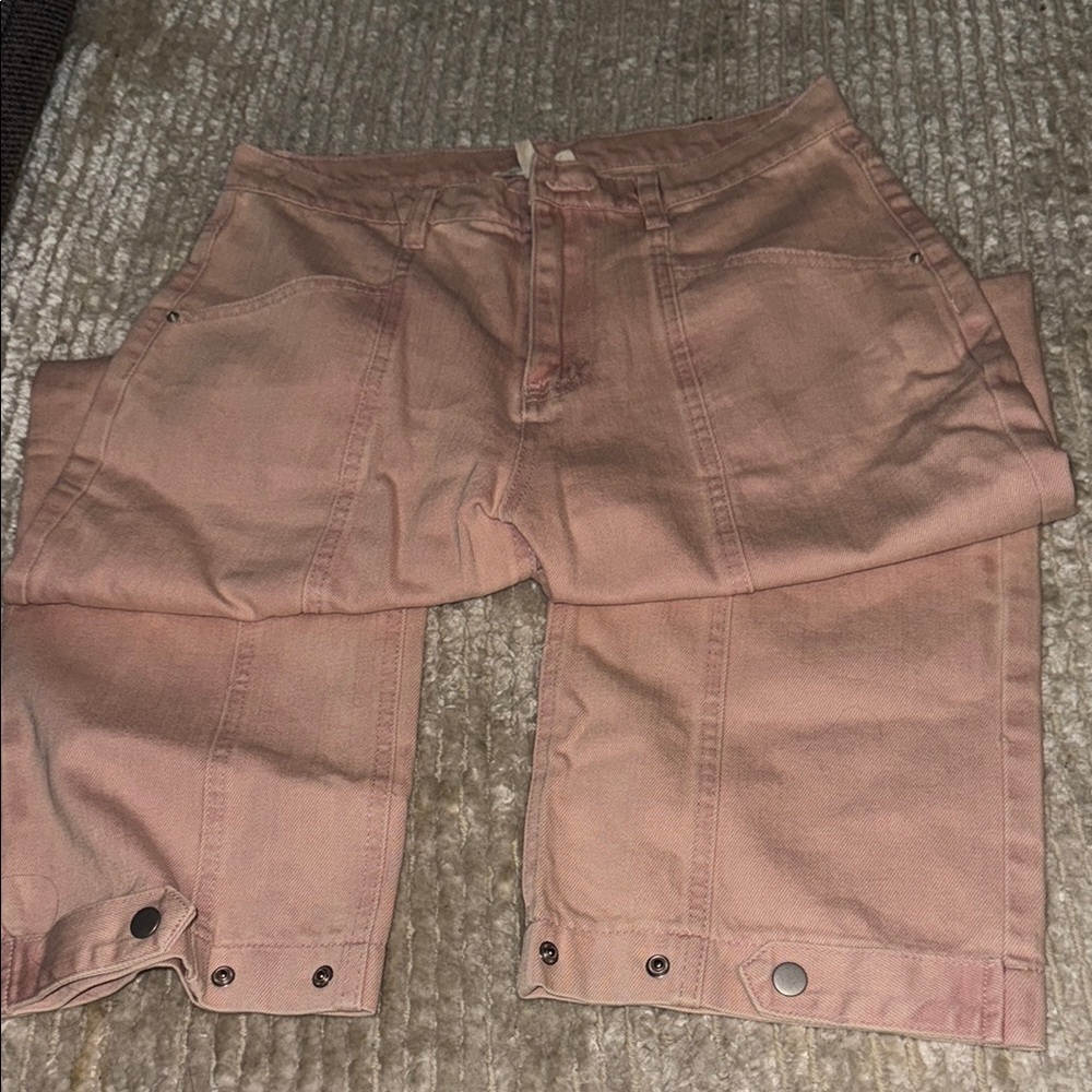 Pink Cargo Pants